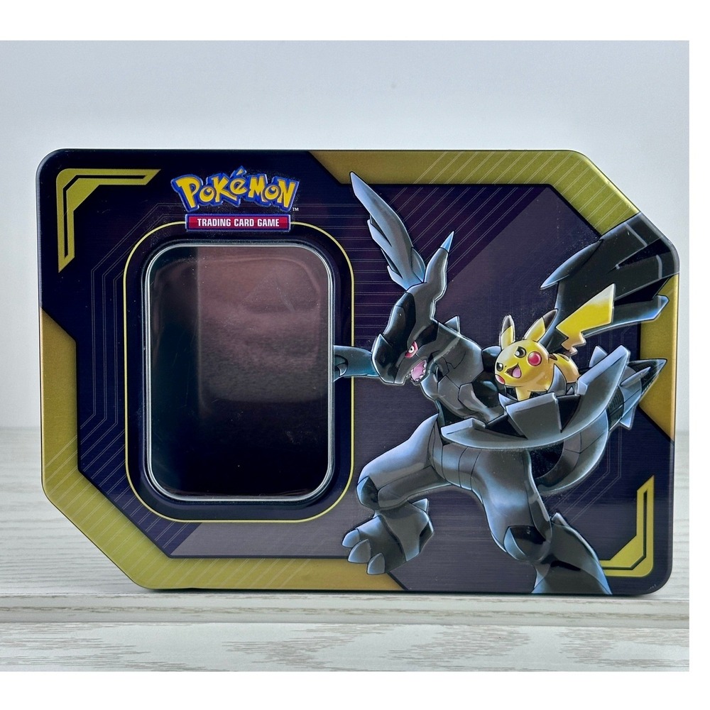 Pokemon Trading Card Game TAG TEAM Tins Zekrom GX Pikachu Collector Tin NO CARDS